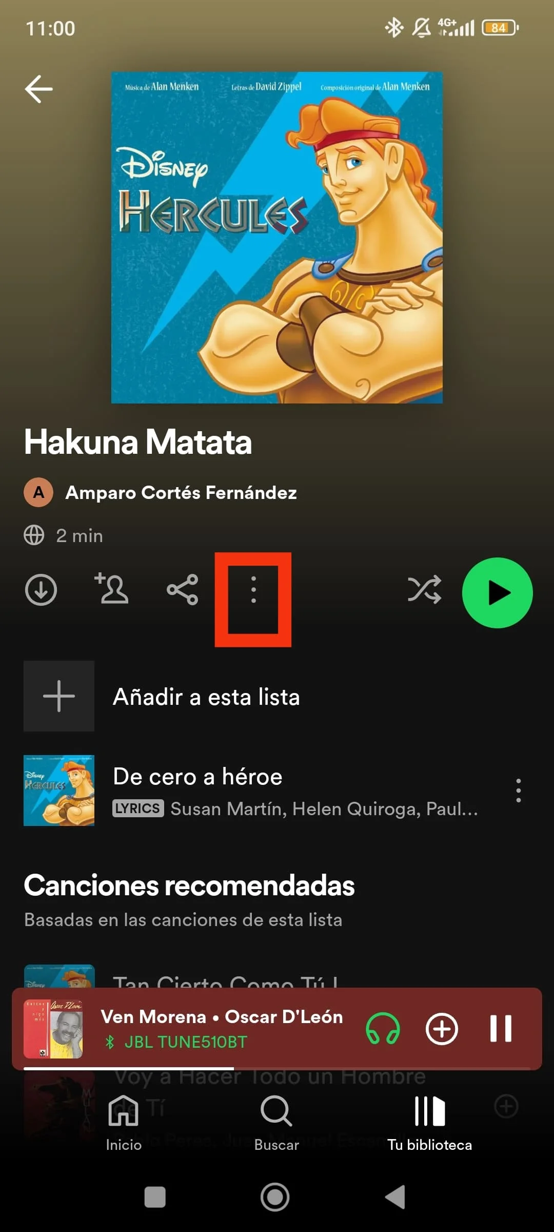 Anadir canciones playlist  Spotify Premium 