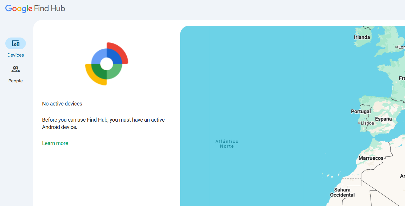 como localizar Android