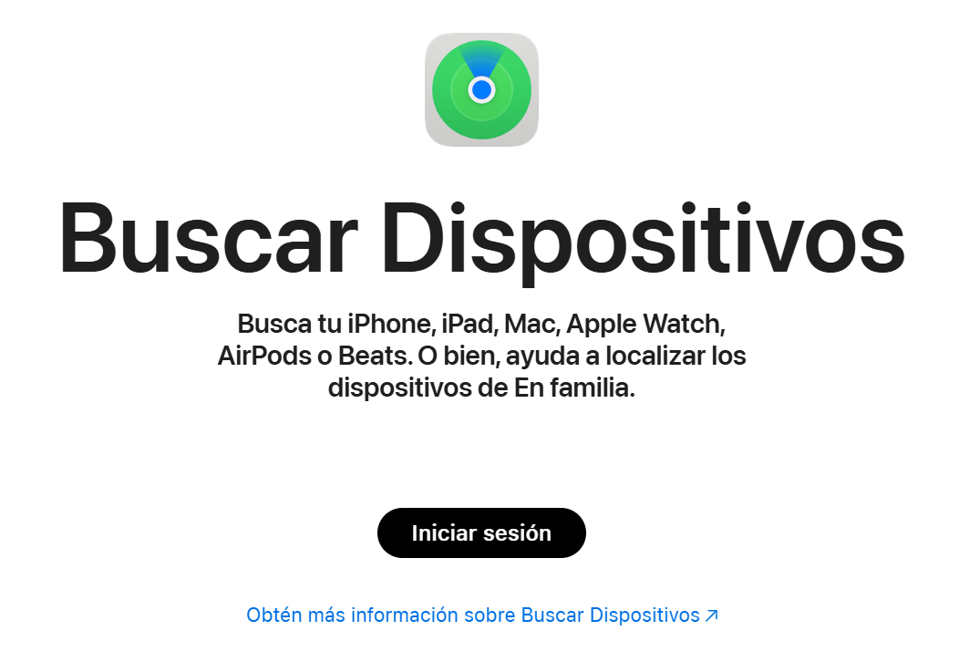 como localizar iphone