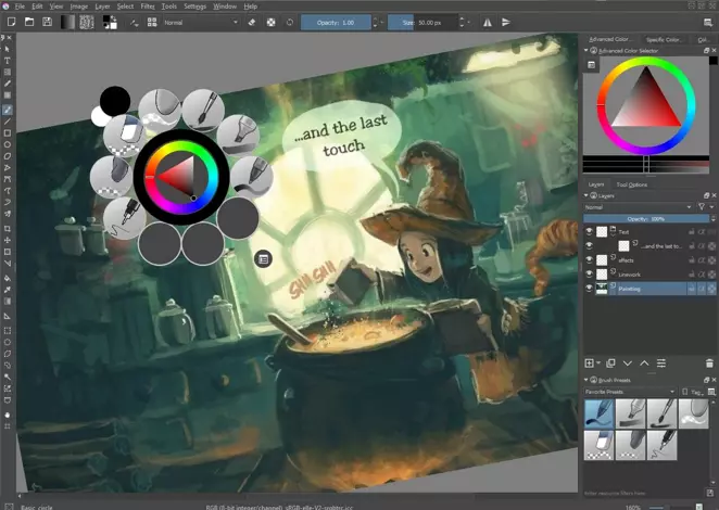 krita progra gratuito edicion imagen