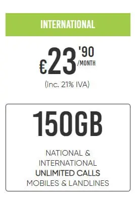 International 150 GB